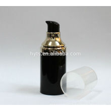 haute qualité noir chaud vente airless pompe bouteille 100 ml